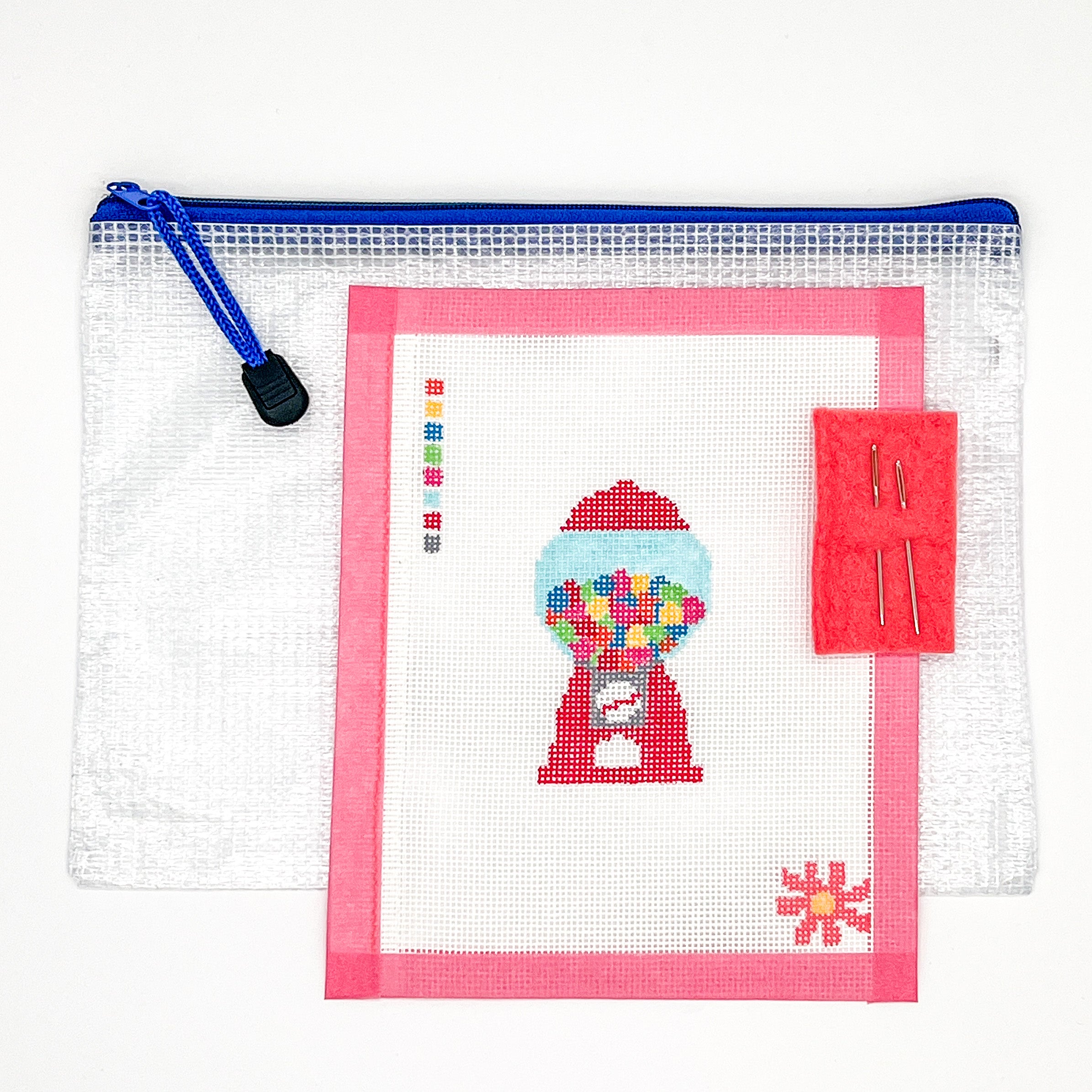 Gumball Machine Mini Needlepoint Canvas