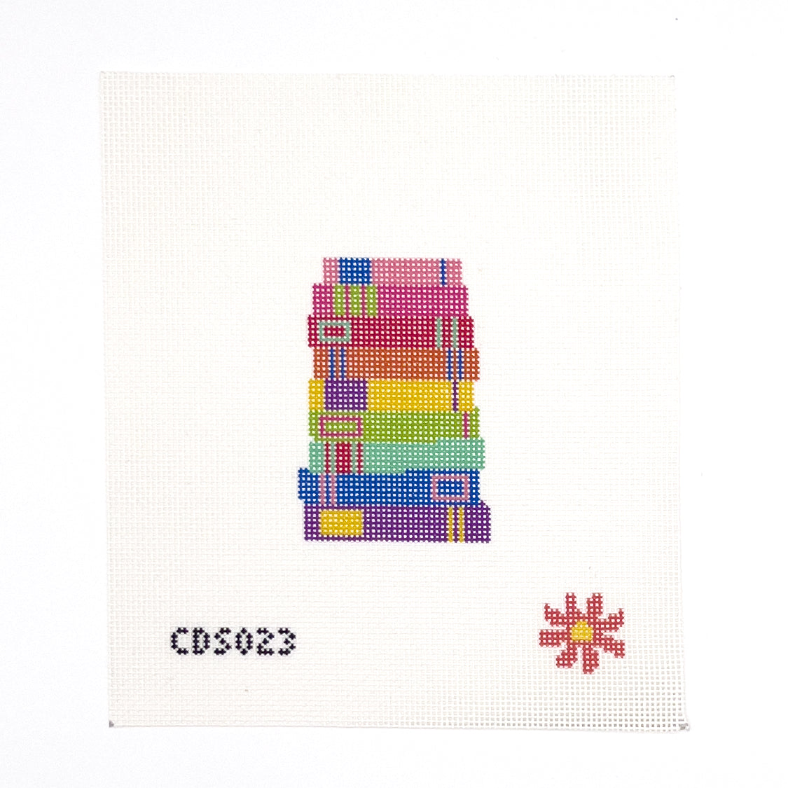 Rainbow Books Needlepoint Canvas