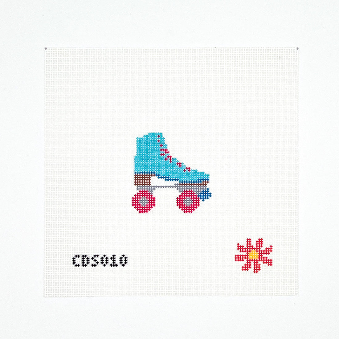 Roller Skate Needlepoint Canvas