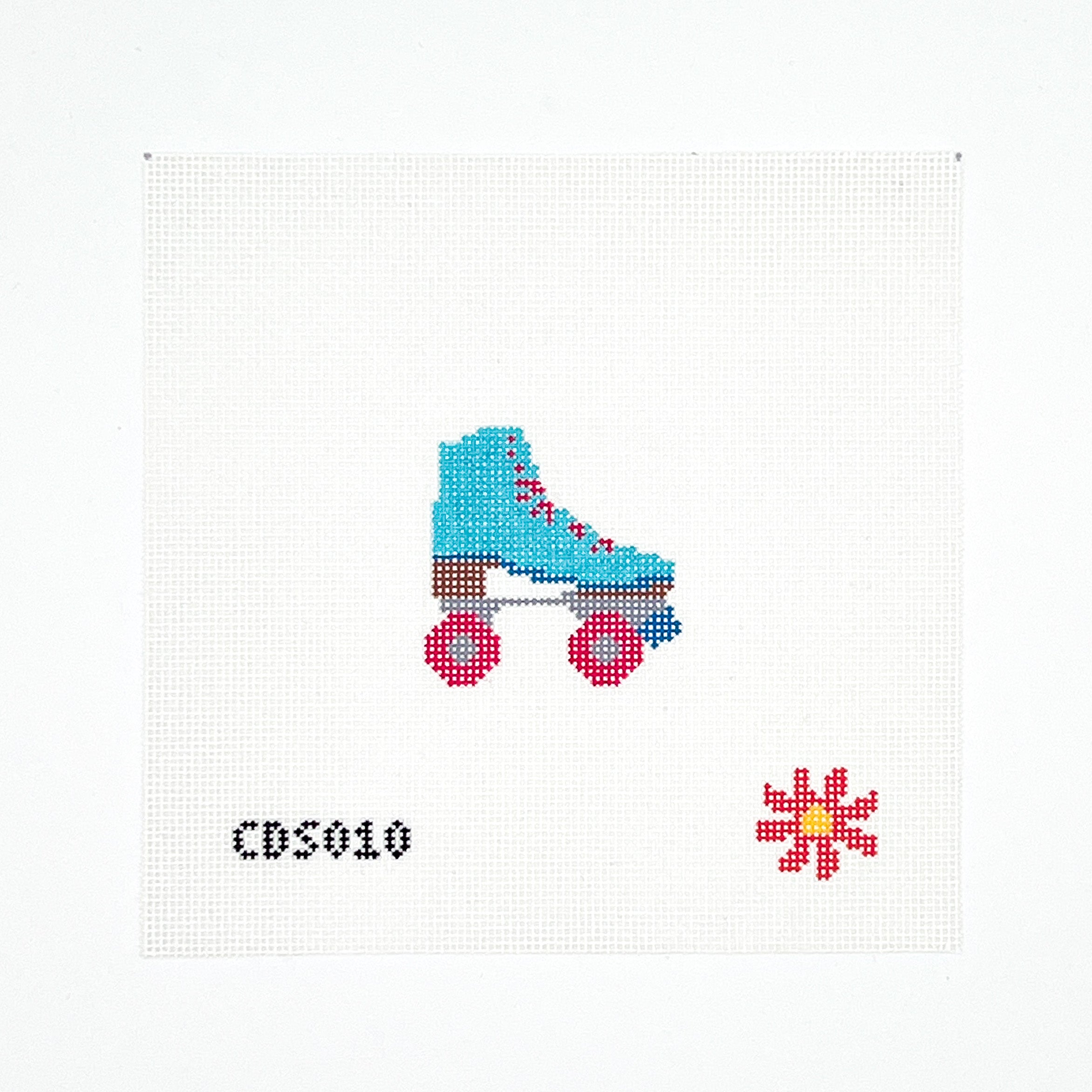 Roller Skate Needlepoint Canvas