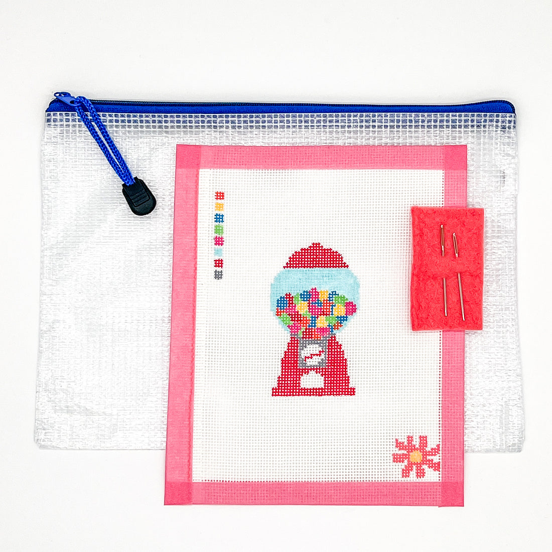 Gumball Machine Mini Needlepoint Canvas