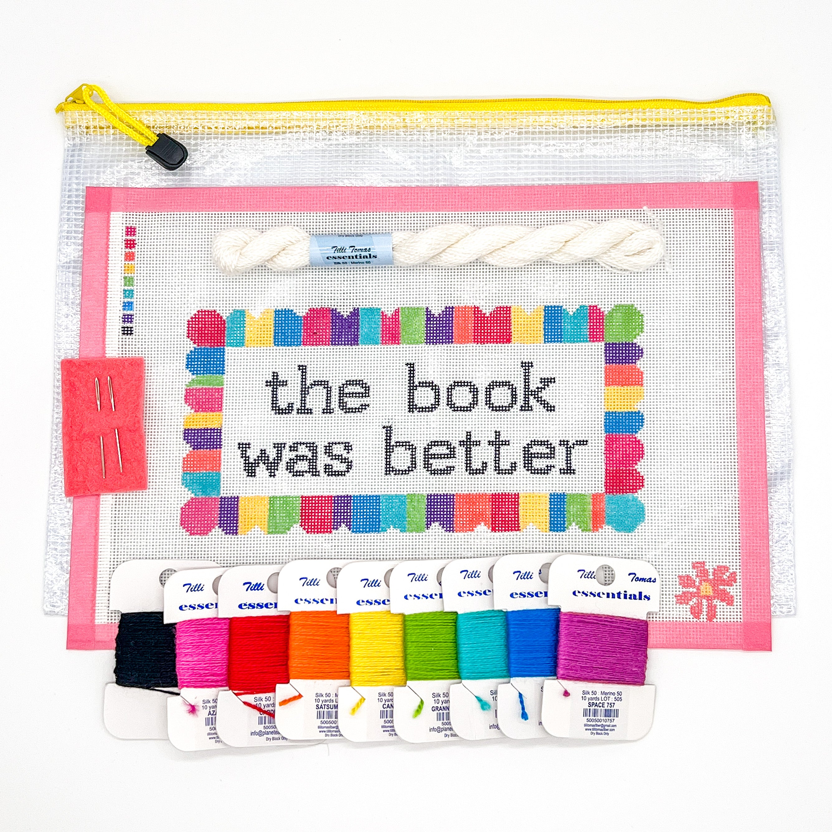 Book Was Better Needlepoint Kit