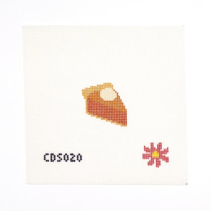 Pumpkin Pie Mini Needlepoint Canvas