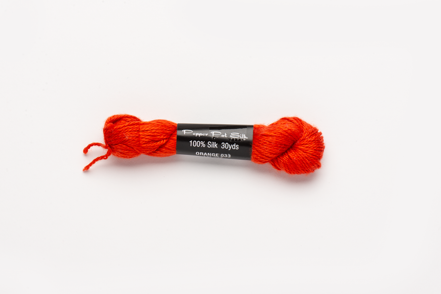 Pepper Pot Silk Skein 033 Orange