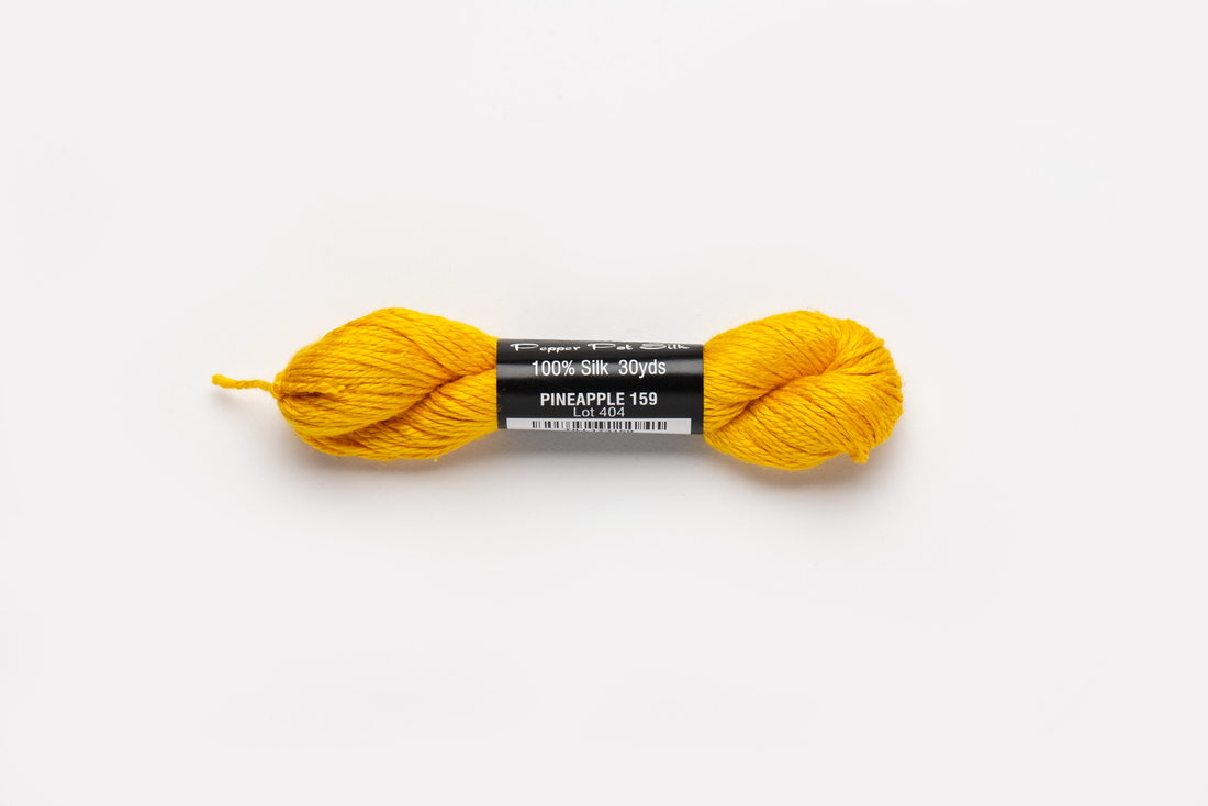 Pepper Pot Silk Skein 159 Pineapple