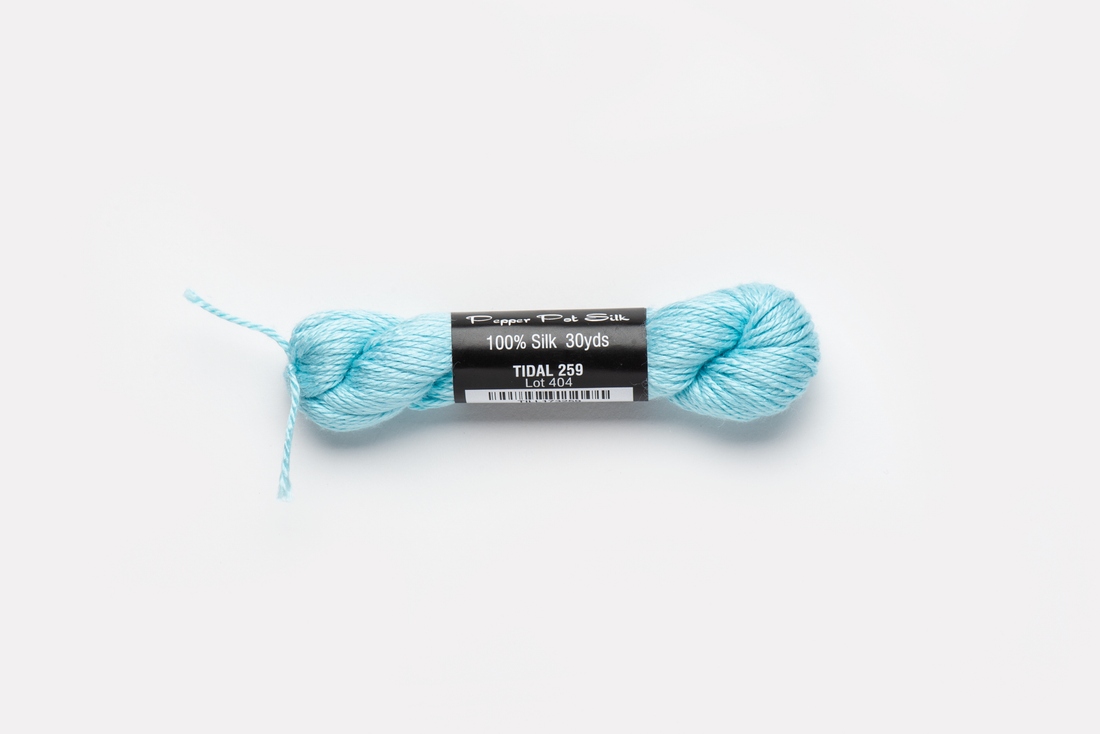 Pepper Pot Silk Skein 259 Tidal