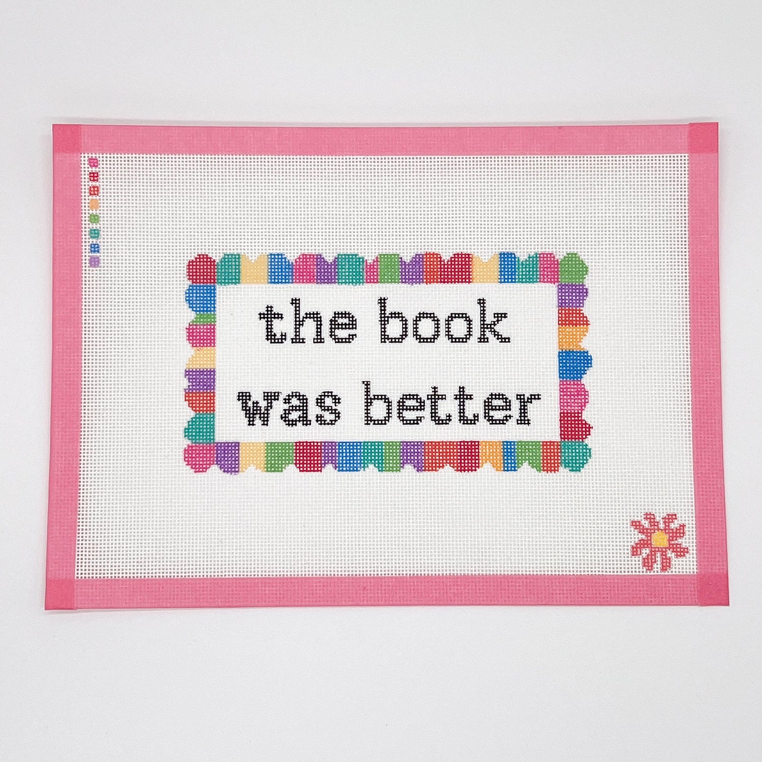 Book Was Better Needlepoint Kit