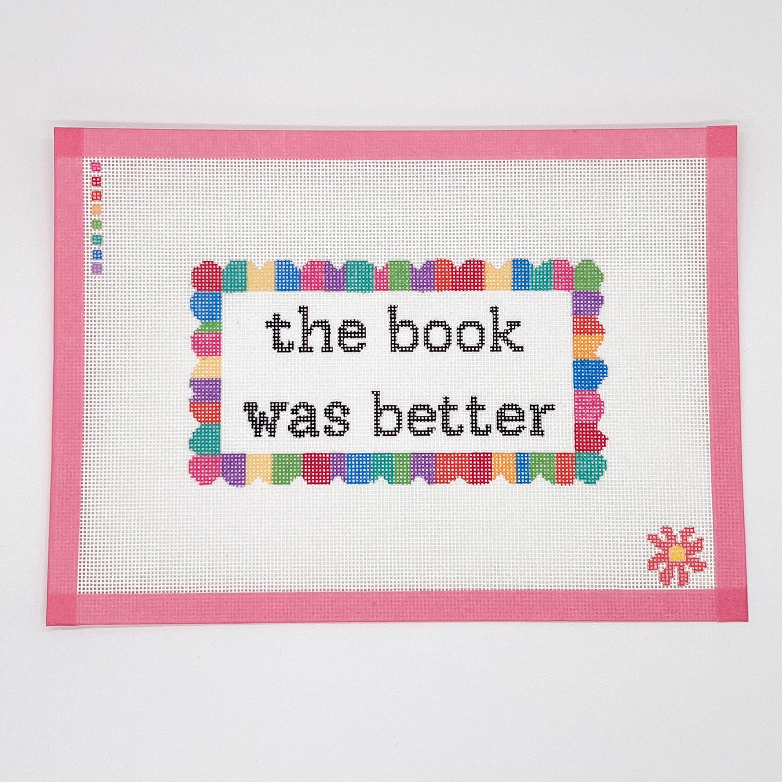 Book Was Better Needlepoint Kit