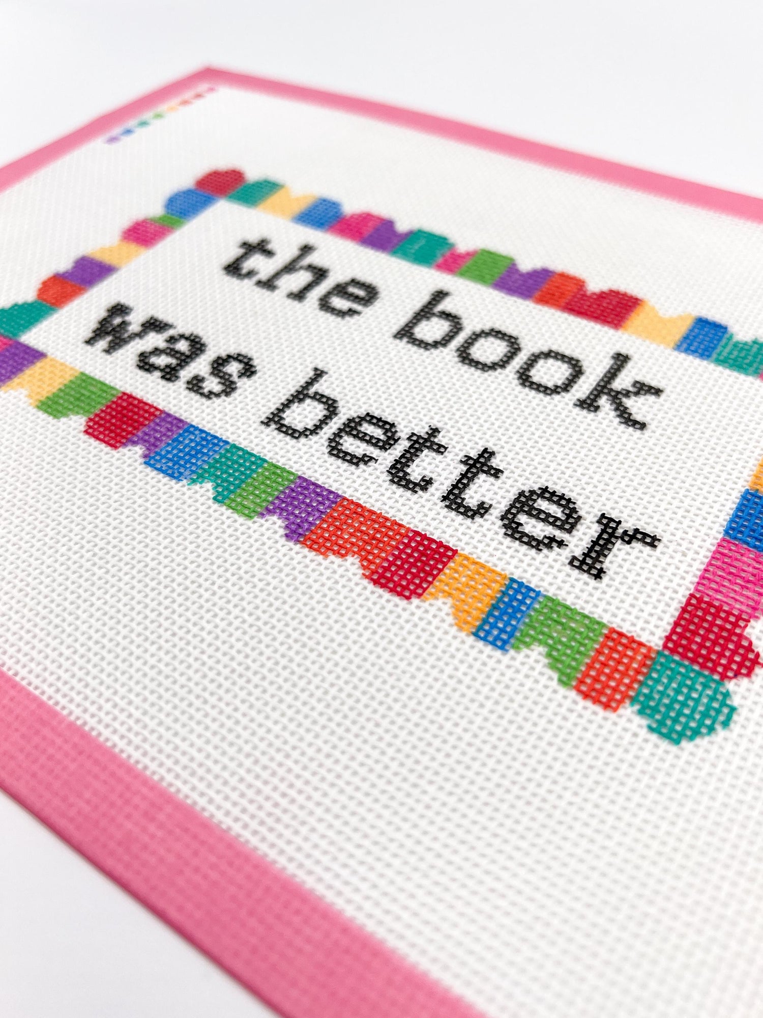 Book Was Better Needlepoint Kit