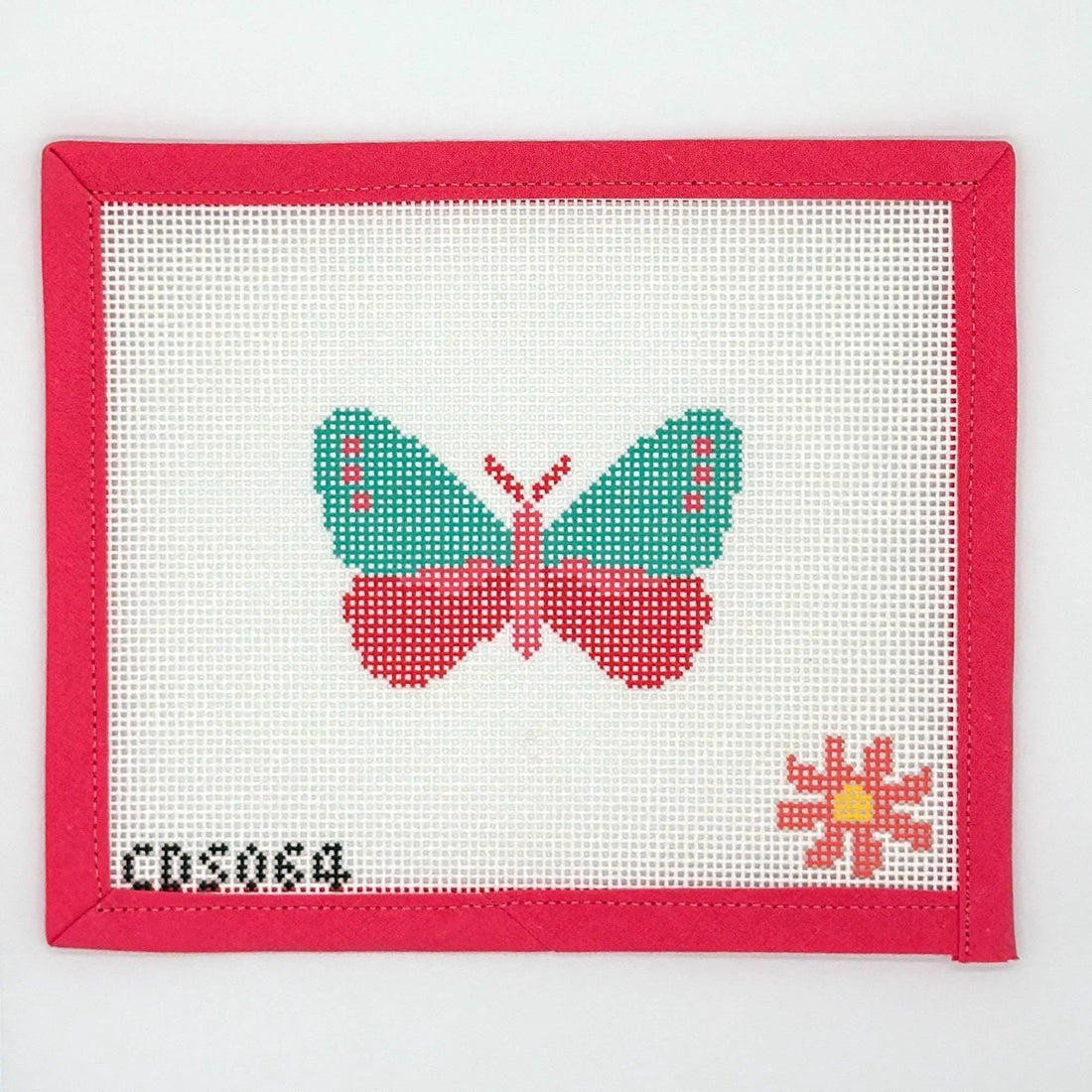 Butterfly Needlepoint Kit for Adults | Relaxing Craft Project | Colorful Stitch Kit