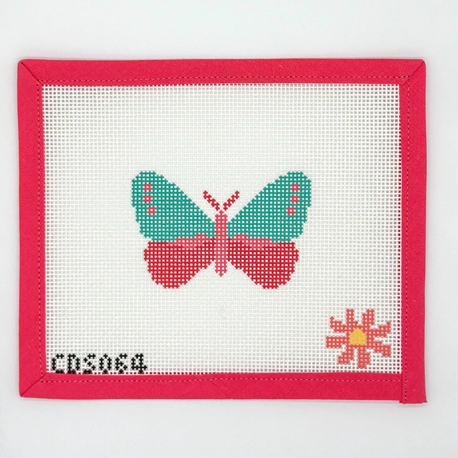 Butterfly Needlepoint Kit for Adults | Relaxing Craft Project | Colorful Stitch Kit